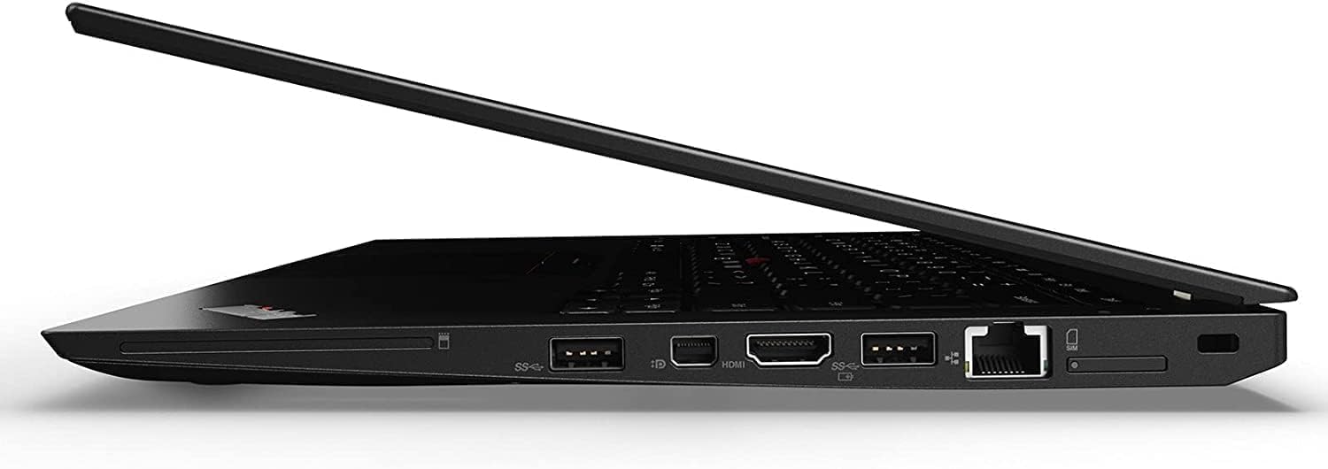 Lenovo ThinkPad T460 Ordinateur portable professionnel 14" Intel Core i5-6300U 8 Go RAM SSD 256 Go Clavier QWERTY américain Windows 11 Pro reconditionné