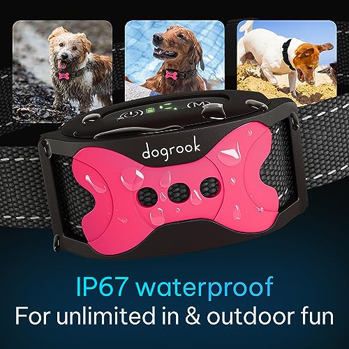 image for DogRook Rechargeable Dog Bark Collar | Smart Collar for Dog Training |