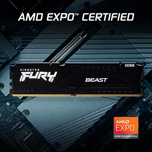 Image of Kingston FURY Beast White 32GB 5600MT /s CL40 DDR5 XMP DIMM | Overclocking | Intel XMP 3.0 | Single Module | KF556C40BW-32