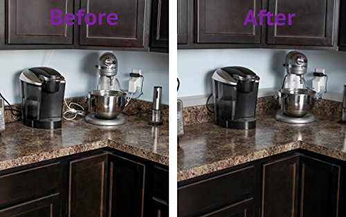 J Channel Desk Cable Organizer By Simplecord – 5 Grey Raceway Channels - Cord Cover Management Kit For Desks, Offices, And Kitchens #TOP2