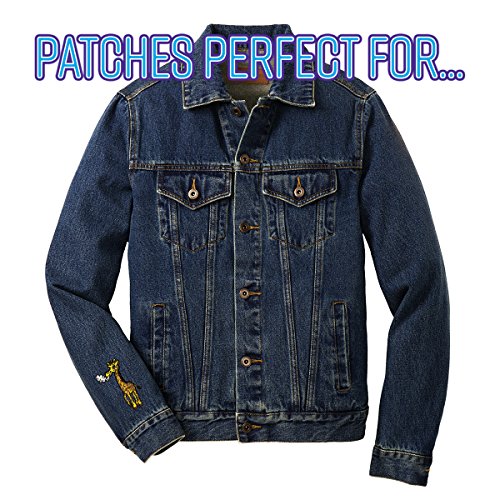 Pot Smoking Pals Funky Giraffe - Iron On Embroidered Patch Applique #TOP5