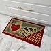 Maxy Home CU-5569-1X2 Cucina Collection Doormats, Area Rugs