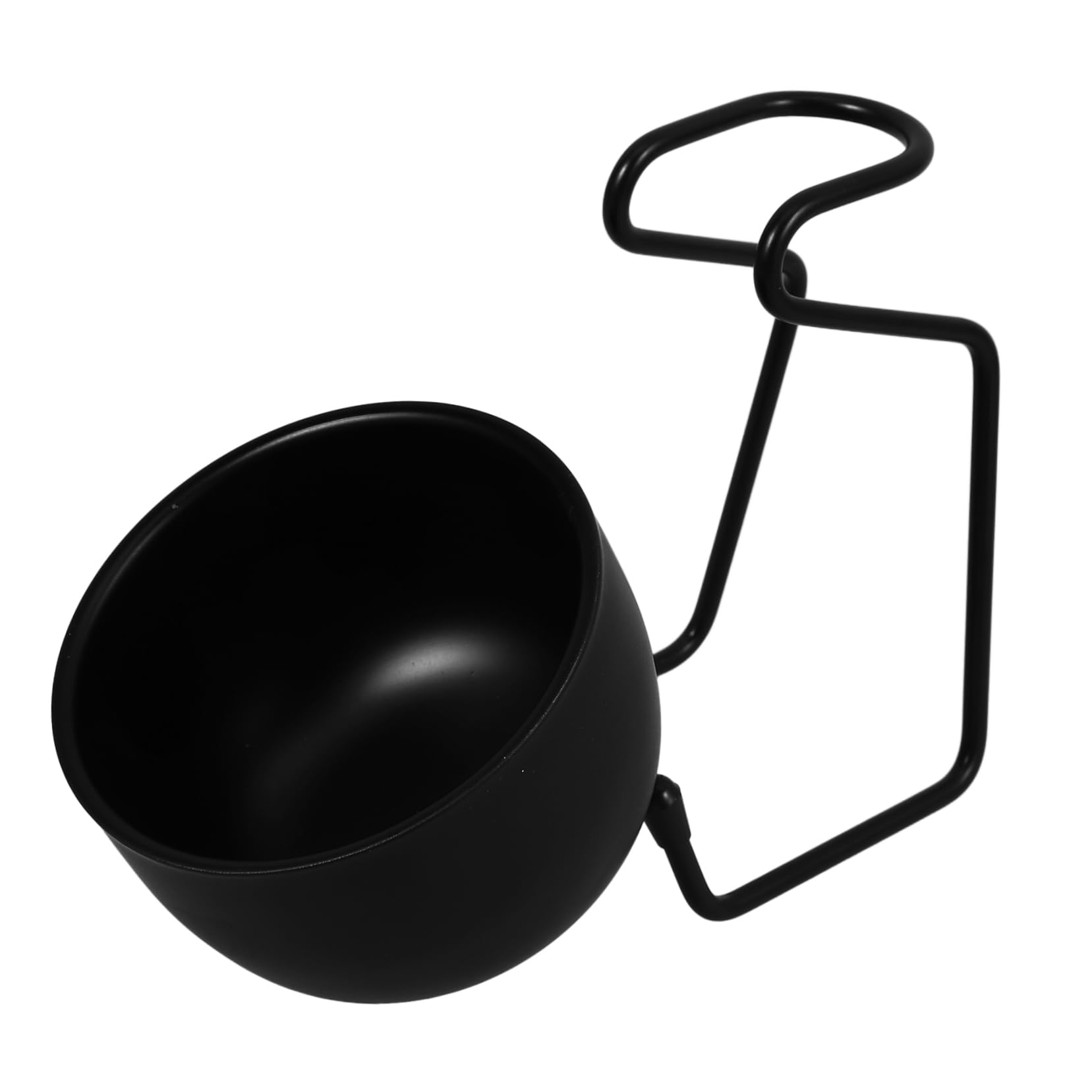 Baluue 5sets Supporto Per Spazzola Da Barba e Ciotola Per Rasoio Acciaio Inossidabile Accessori Per La Rasatura Maschile Design Compatto e Pratico Ottimo Per Bagni e Regali Per Papà