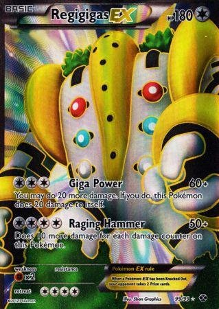 Pokemon - Regigigas-EX (99) - BW - Next Destinies - Holo