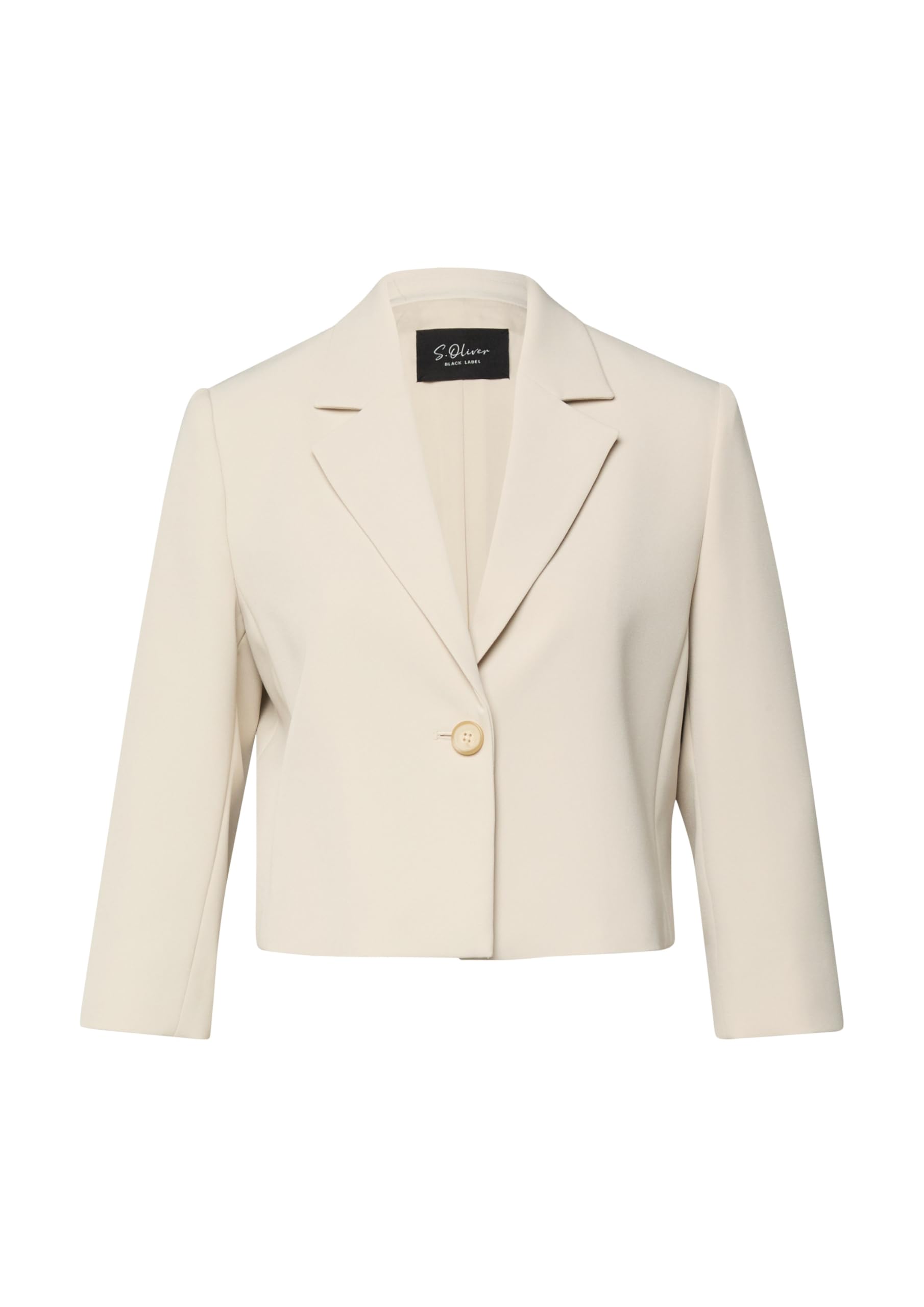s.Oliver Cropped-Blazer mit 3/4-Ärmeln