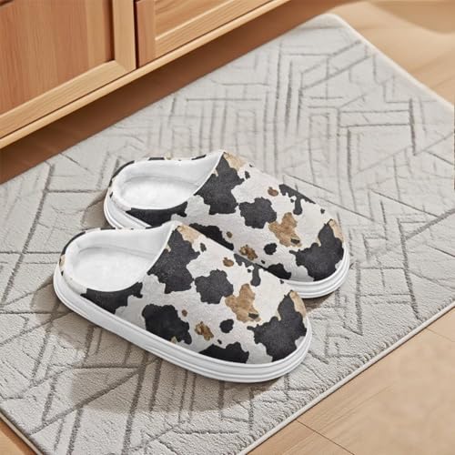 Xoenoiee Slippers for Women Men Soft Comy House Slippers Lightweight Slip-On Fluffy Bedroom Home Shoes for Indoor Outdoor 6