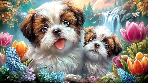 Shih-Tzu Puzzle de 1000 Piezas para Juguetes Infantiles Juegos educativos clásicos 38x26cm/1000pcs