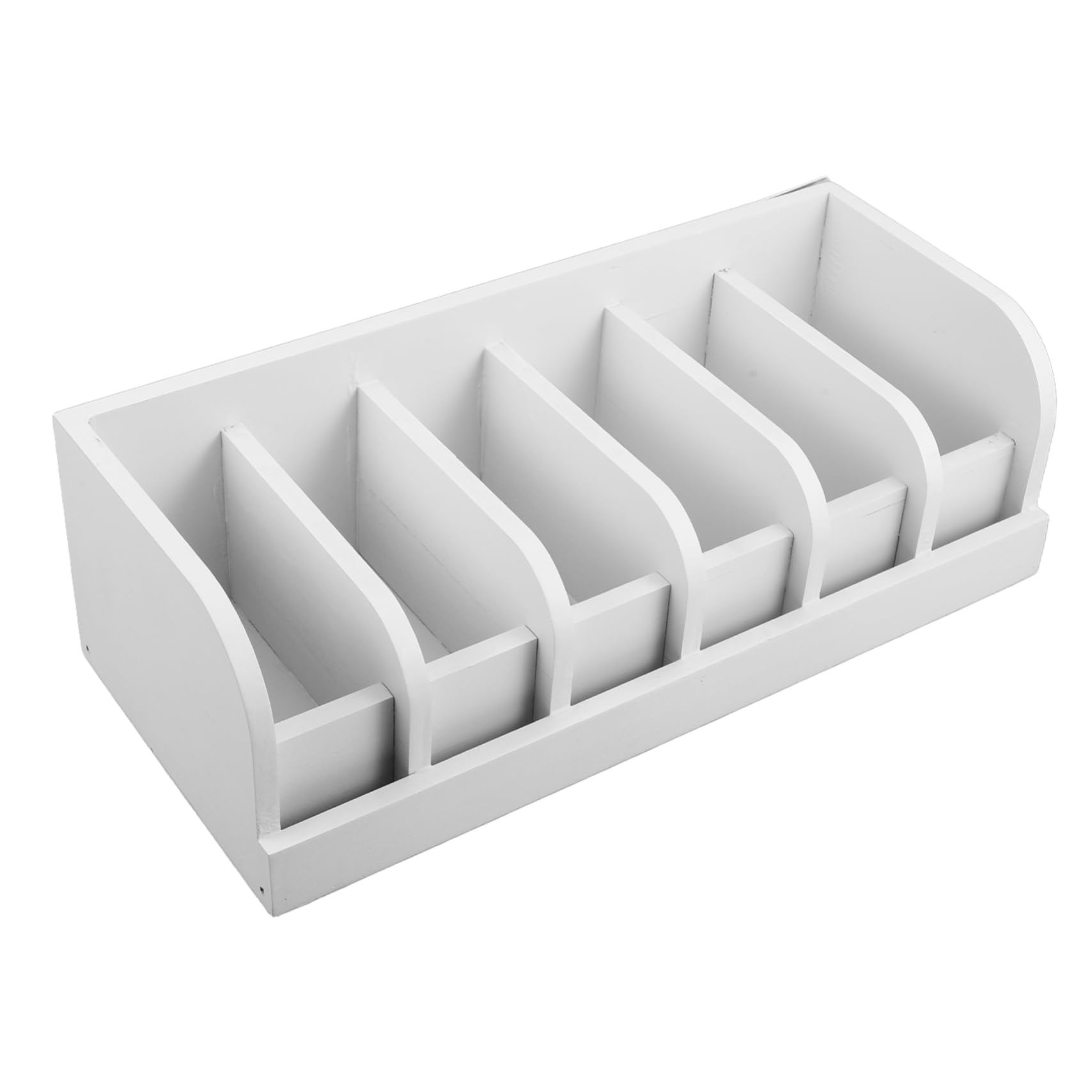 Ipetboom Organizer Elegante Cinture in Multicompartment Design e Bianco Legno per Conservazione di Accessori Armadio