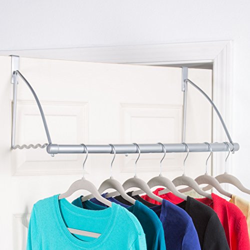 Over the Door Closet Valet- Over the Door Clothes Organizer Rack and Door