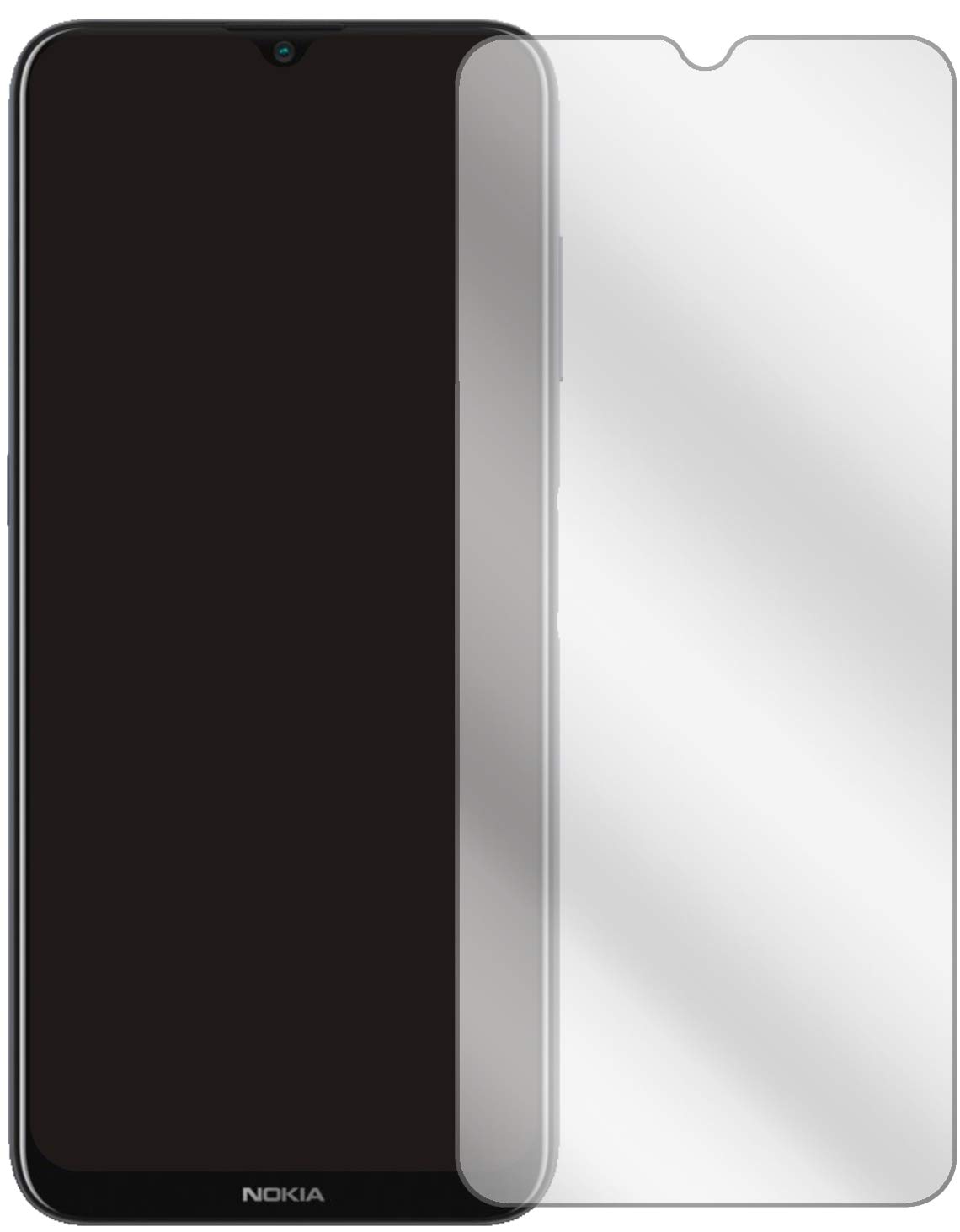 Dipos 6x Pellicola Protettiva Antiriflesso Per Nokia G10 – Opaca, Anti-impronta, Taglio Laser – Made In Germany - 2