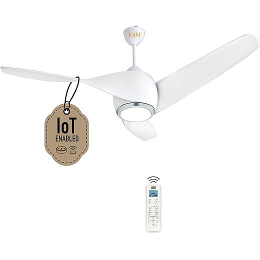 KUHL Twist L3 1320 mm 65 Power Saving BLDC Ceiling Fan BEE