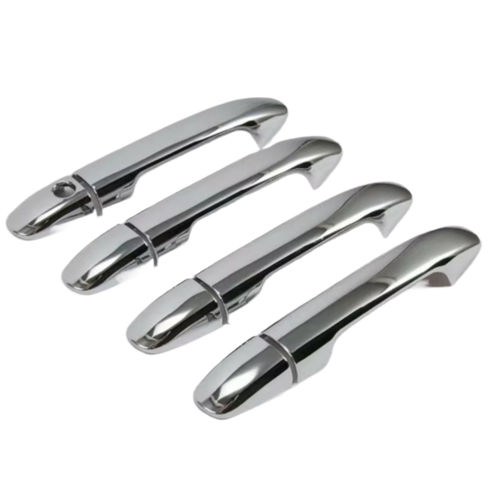 Rcuihgfb Silver Door Handle Shell Compatible With Benz For Vito W447 2014 2015 2016 2017 2018 2019 2020 Car Door Handle Cover Styling Accessories Set(Silver)