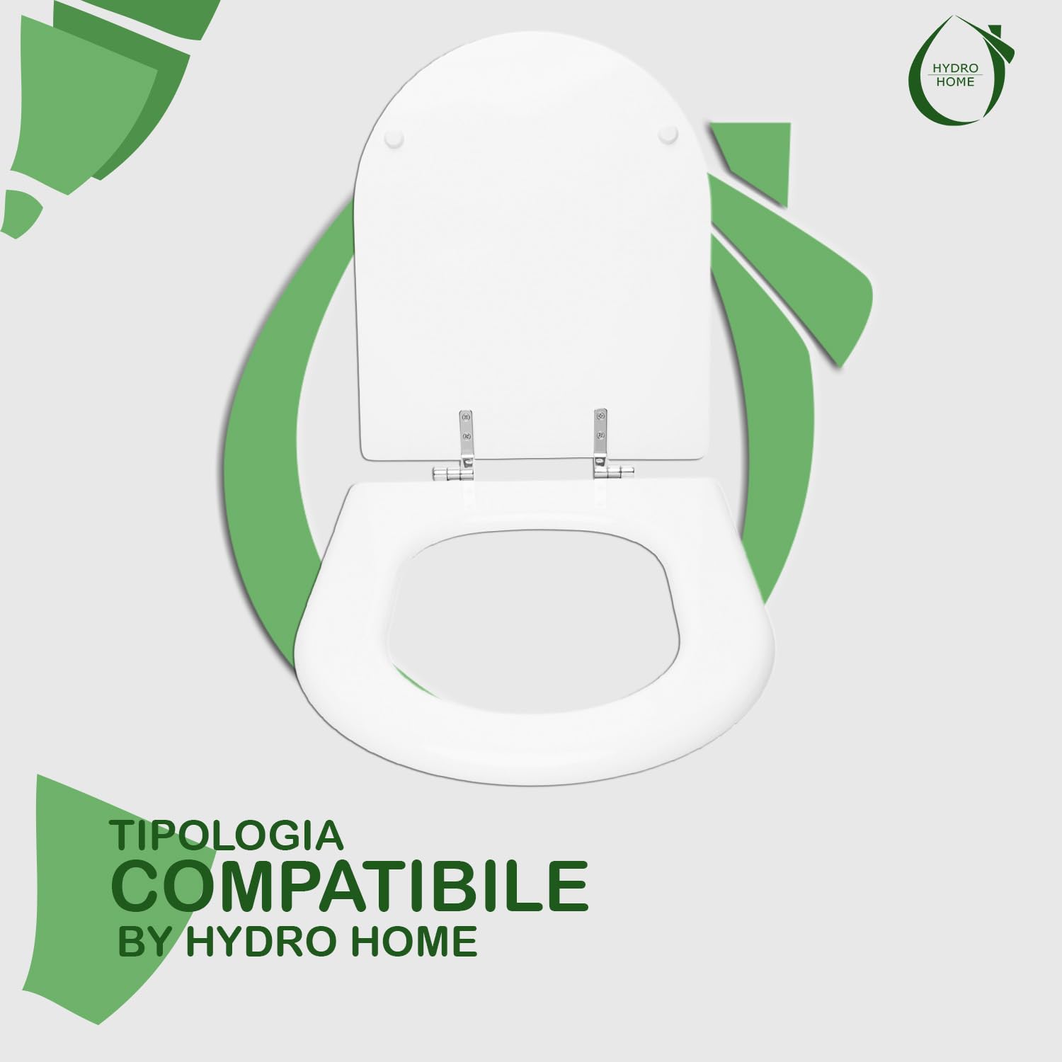 Copriwater Ydra Pozzi Ginori legno verniciato Bianco compatibile/dedicato economico by HYDRO HOME