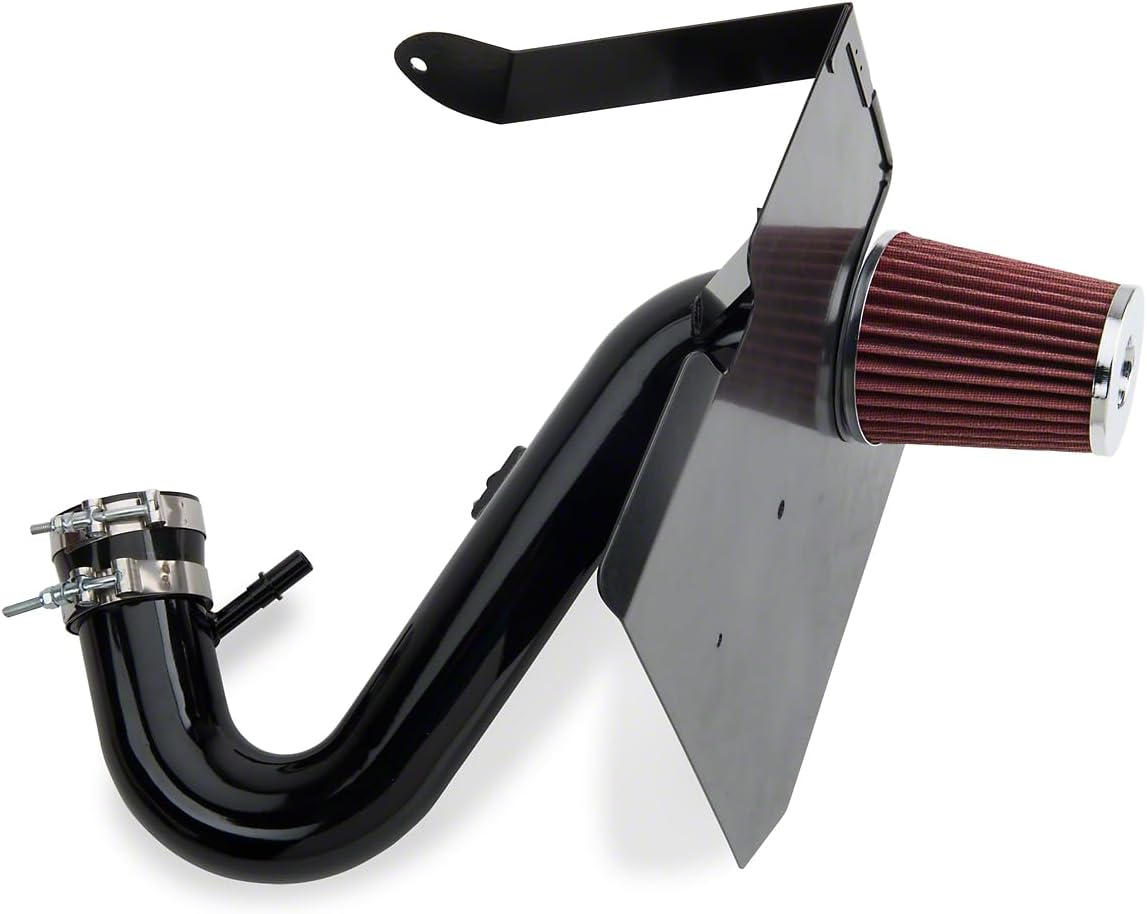 Cold Air Intake; Black (05-09 Mustang V6)