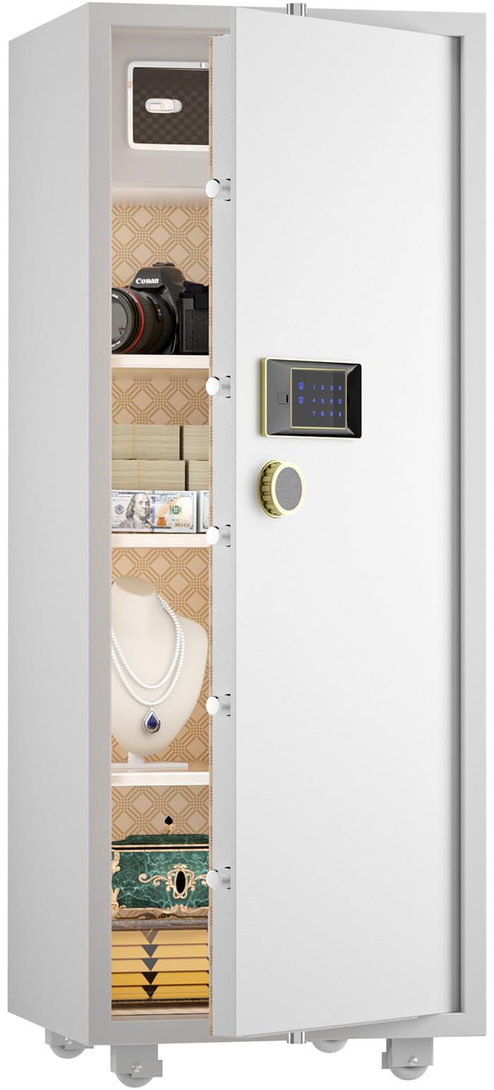 TIGERKING Extra Large Home Safe 17.6 Cu Ft, Touchscreen Digital Keypad Lock