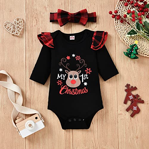Aalizzwell Infant Baby Girls Christmas Outfits3