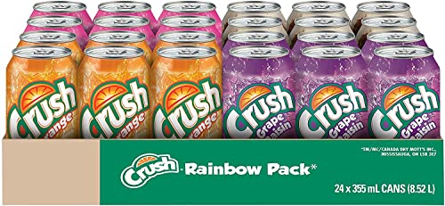 Crush Variety Pack, canettes 355 mL, paquet de 24