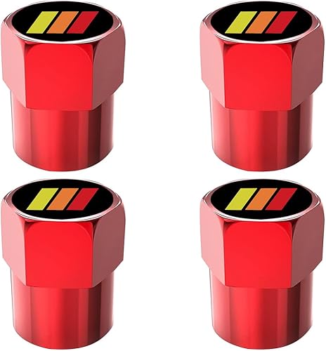 4 tapas de válvula de neumático de automóvil de aleación de aluminio de metal para Toyota Tacoma 4Runner Tundra Rav4 Highlander TRD, accesorios para