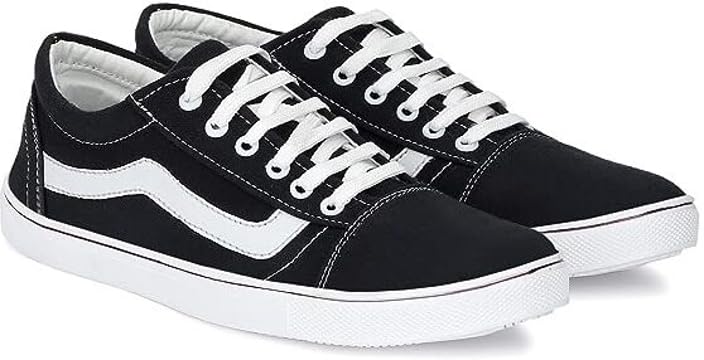 See full amazon price history chart for Genial Walking Shoes for Men (Multicolor) | Size - 8 | P-GL-CONVAS BLK-8 Genial Walking Shoes for Men (Multicolor) | Size - 8 | P-GL-CONVAS BLK-8 (B0D263YB4Y) Amazon Price History, Amazon Price Tracker