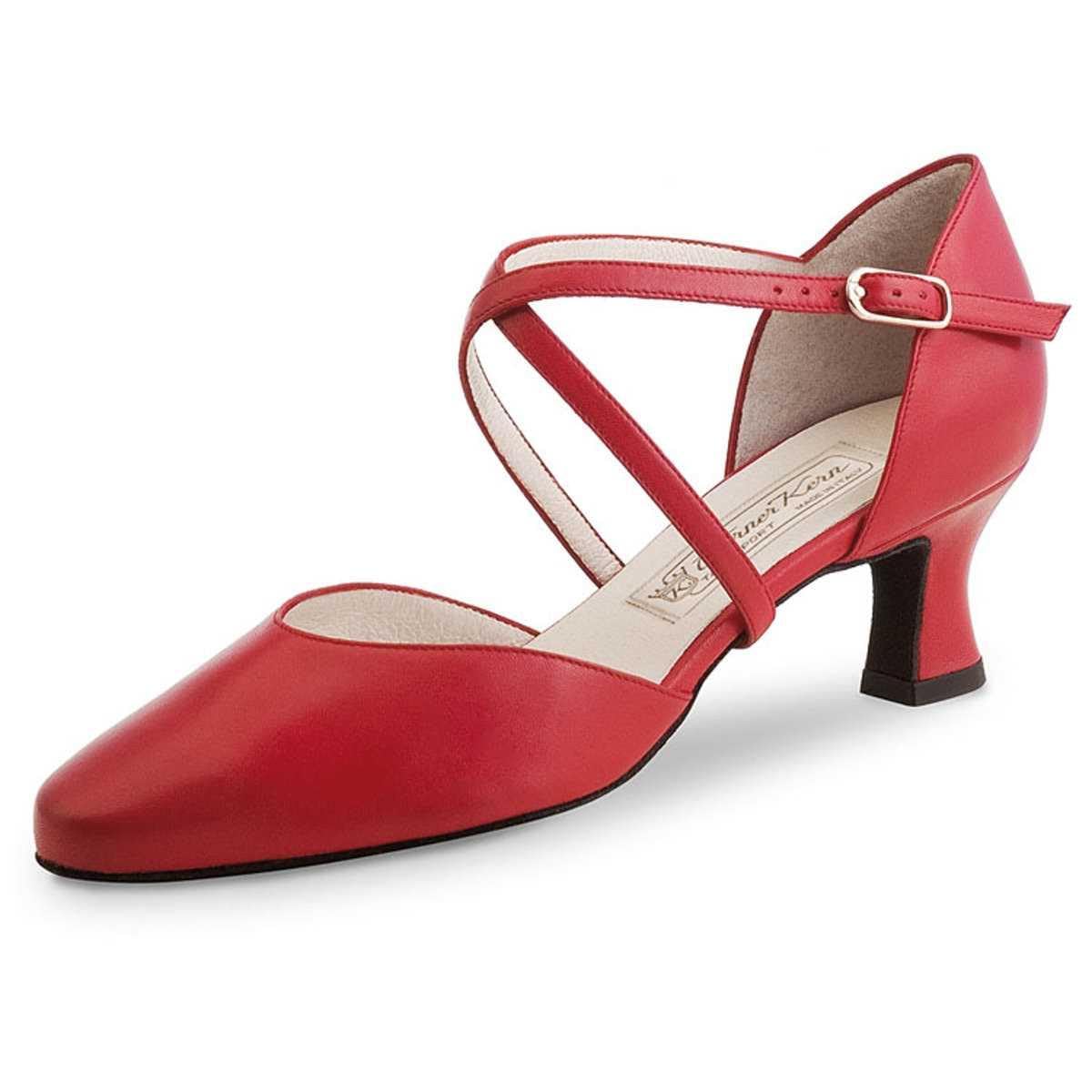 Werner Kern Women's Dance Shoes Patty, Leather, 5.5 cm