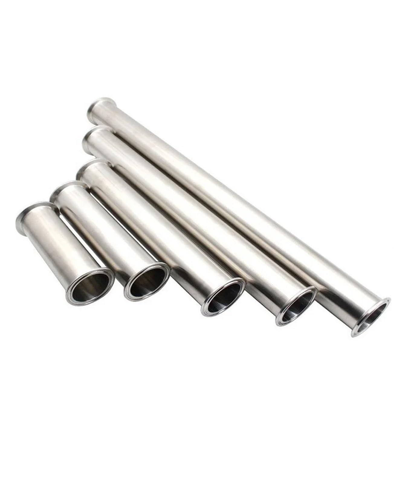 6" 8" 10" 12" 18" Length x 25 32 38 51mm 1.5" 2" Tri Clamp Spool Tube SUS304 316L Stainless Pipe Fitting(51 457 K64,304)