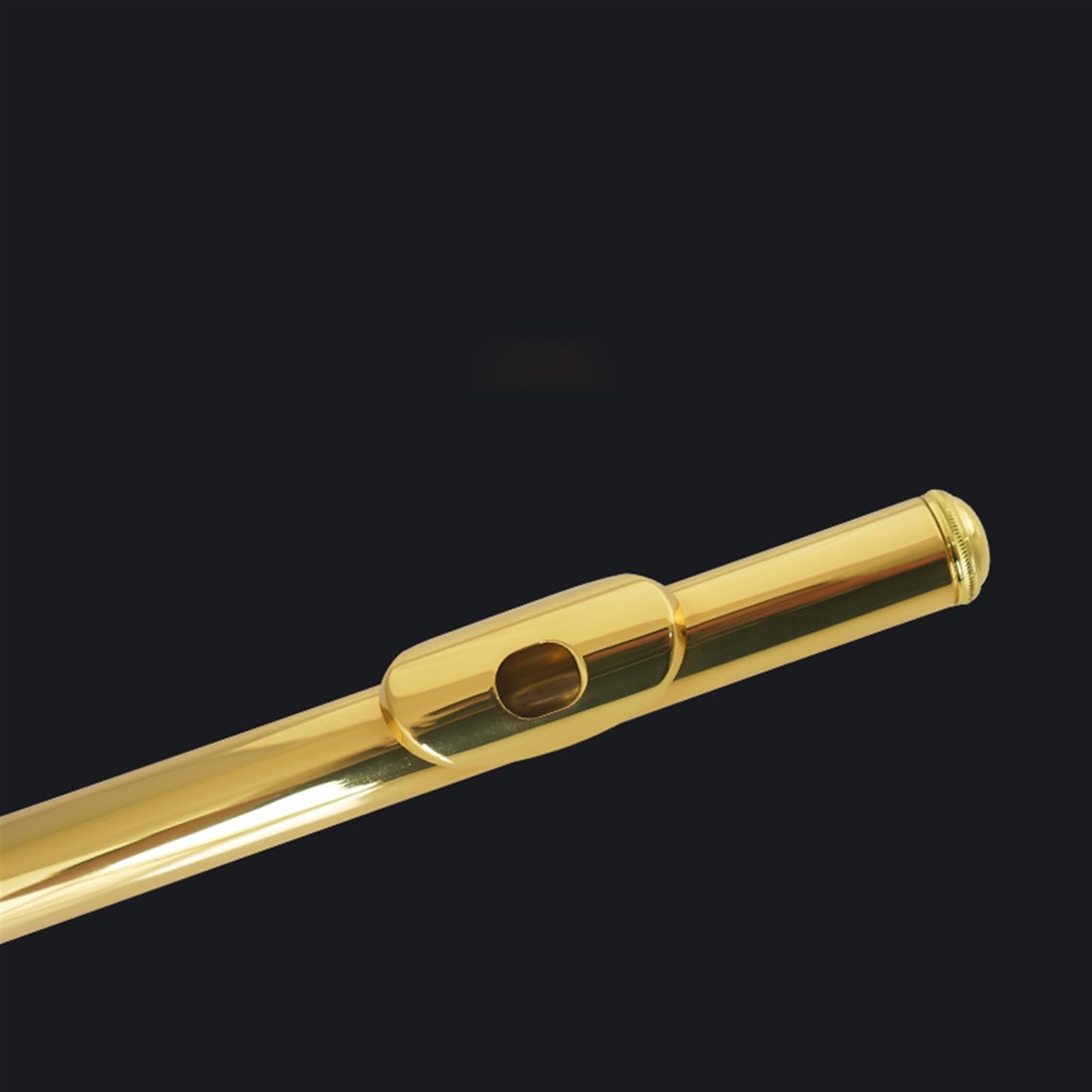 Flauto Dorato 16 Fori Chiusi 17 Fori Aperti Chiavi Curve + Chiave E Flauto Diviso Chiave C Principiante Livello Professionale Test Prestazioni(16 Hole)