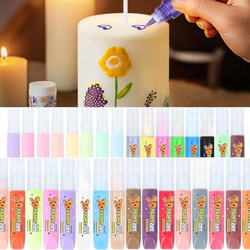 Scentoria Set Di 14 Penne A Cera Per Candele, Candele, 14 X 10 Ml