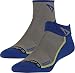 Drymax SPEEDGOAT - Lite Trail Running 1/4 Crew, Anthracite/Royale, M 11-13