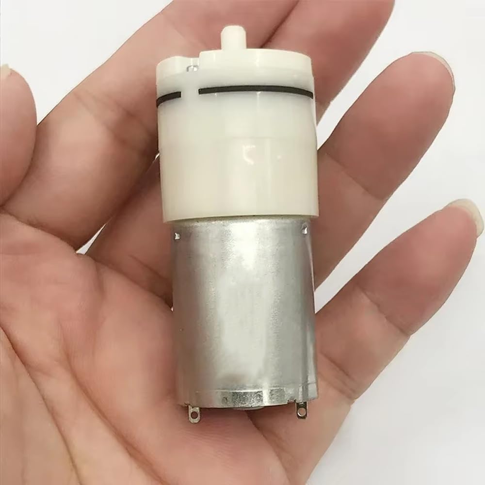 Pompa silnikowa 370, DC 3-24 V mikro mini pompa próżniowa do akwarium, pompa kontroli przepływu tlenu, cyrkulacja wody i filtracja