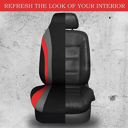 Image of CAR PASS Line Rider Neoprene Waterproof Car Seat Cover Full Set Universal Fit
