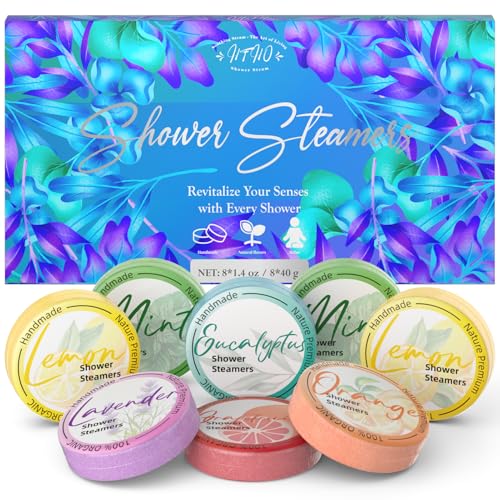 Shower Steamers Aromatherapy 8 Pack - Gifts for Women, Shower Bombs ...