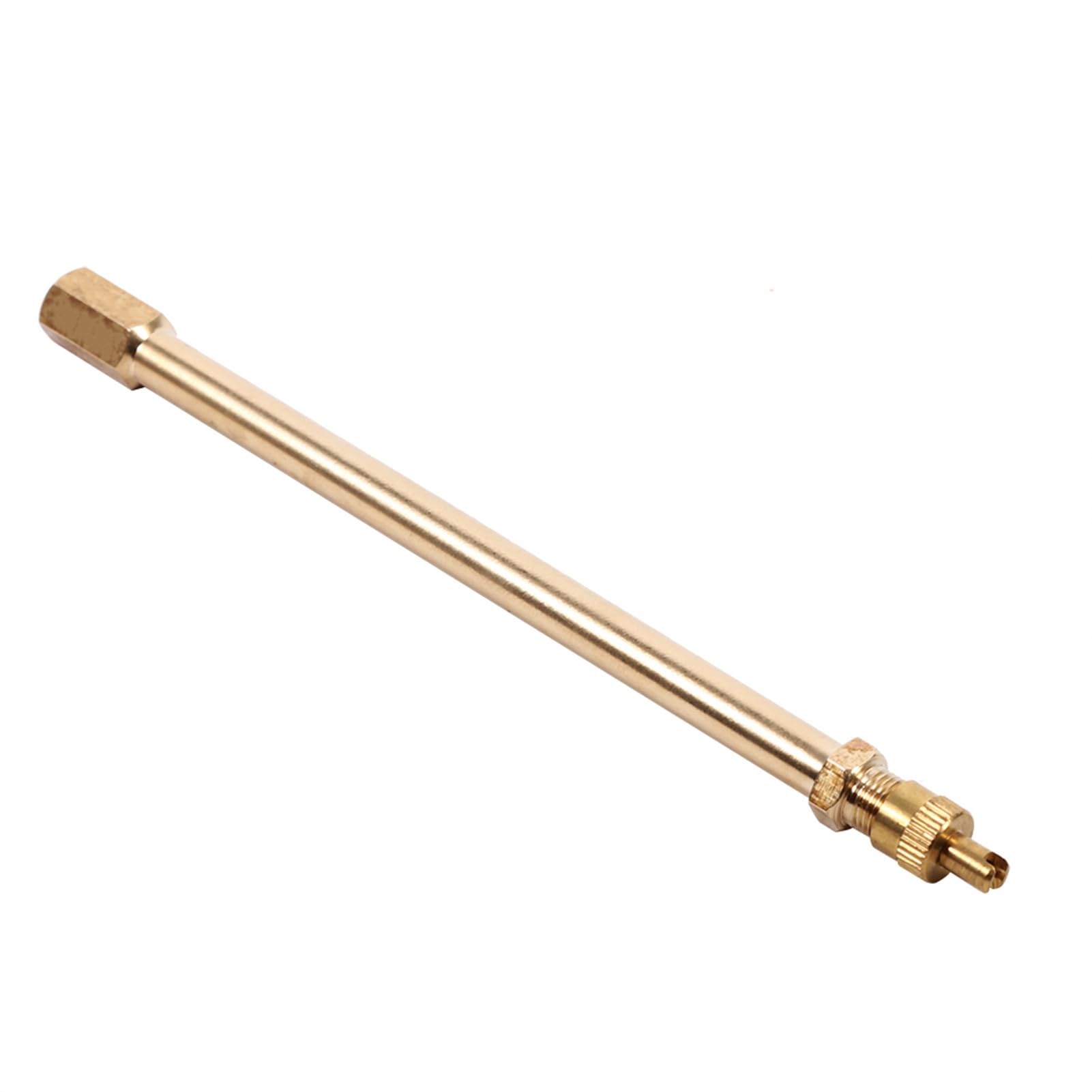 Cocoarm Mosiężny Przedłużacz Wentyla o Prostym Otworze (140mm)