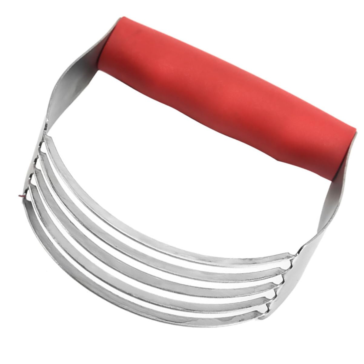 OKUMEYR Stainless Steel Pastry Cutter and Mixer Manual Cream Mixer for Baking for Mixing Eggs and Marinades Easy to Clean and Kitchen Gadget