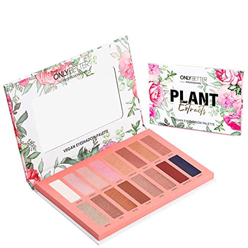 ONLYBETTER Nude Eyeshadow Palette High Pigmented Eyeshadow Palette Fusion 48 Shades Metallic and Shimmers Colorful Eyeshadow Palette Long Lasting Vegan Eyeshadow Palette