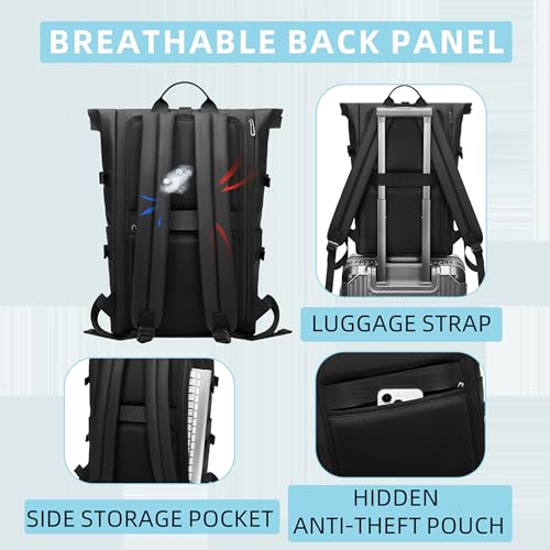GYakeog 33L Waterproof Rolltop Backpack