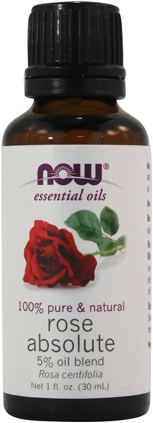 Now Foods: Rose Absolut 5% Blend Oil, 1 oz (2 Pack)