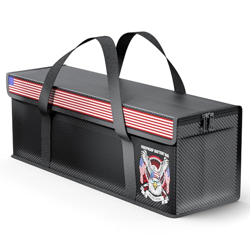 LiFePO4 Ebike Battery Fireproof Storage Bag