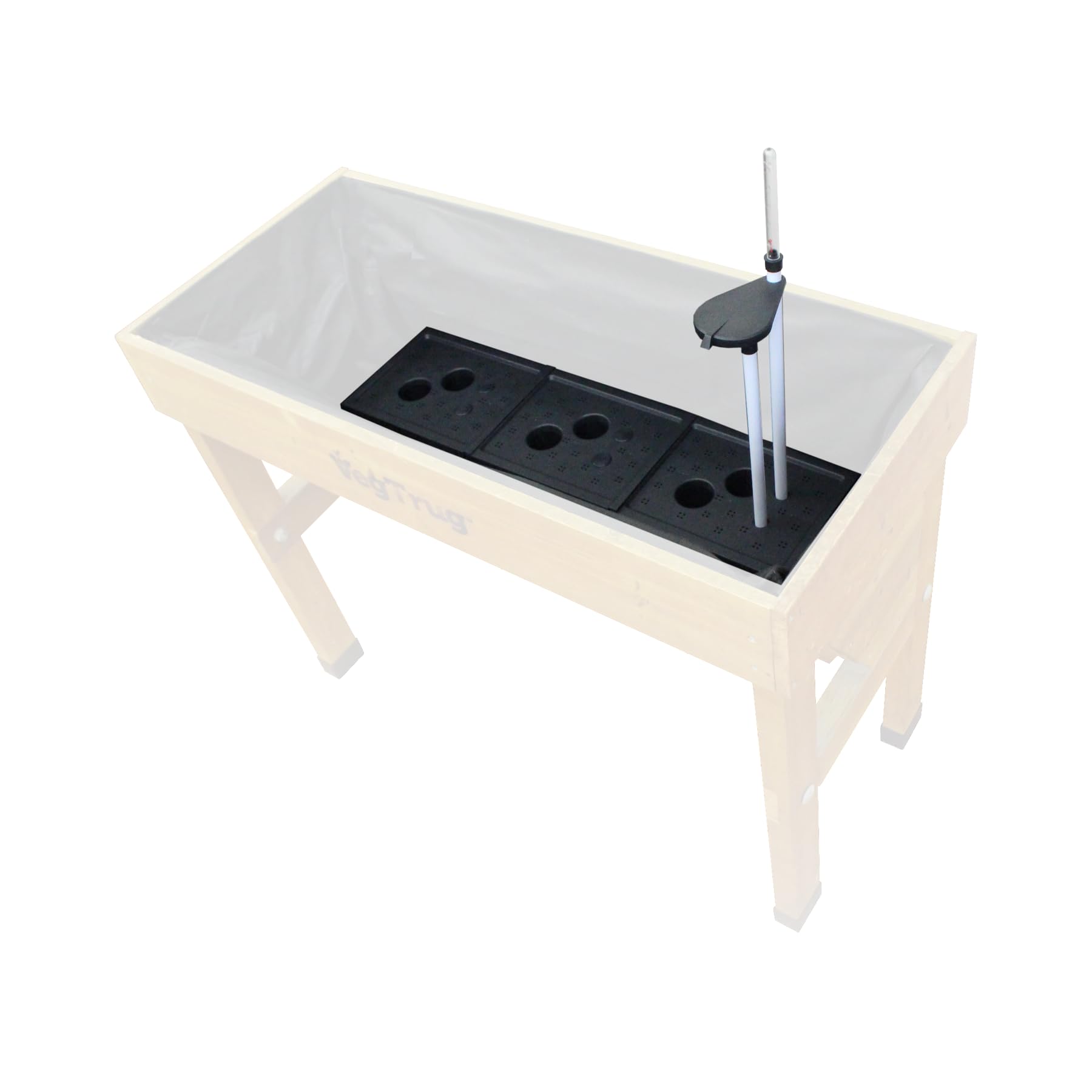 VegTrug Self Watering Kit for VegTrug Wall Hugger 1m, Black