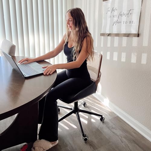 west elm mid century swivel office chair review