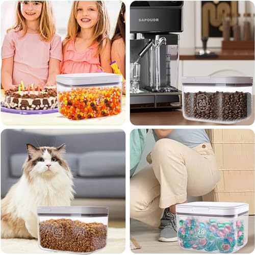 Laundry Pods Storage Container,Laundry Storage Containers with Lid,Washing Pods Powder Storage Container,Laundry Pod Container Organiser,Washing Tablets Storage Box for Detergent,Scent Booster (2.8L) - Image 5