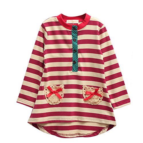 Image of Urtrend Little Girls' Kids 2 Pieces Long Sleeve Top Pants Leggings Clothes Set Outfits
