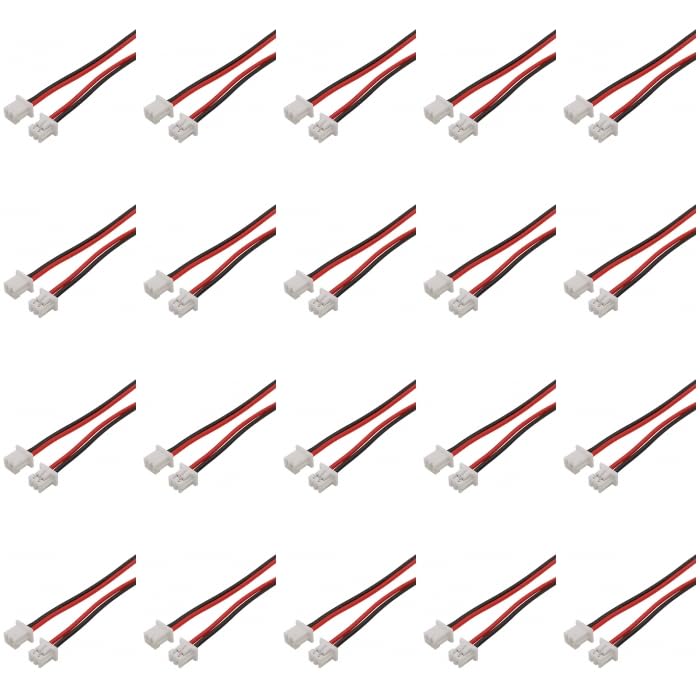 (20 pc) Flyrobo Dual Head 2 Pin JST-XH 1.25mm Wire-image-49