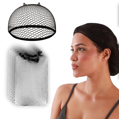 Smilco 10-Piece Mesh Wig Caps & Fishnet Hair Net...