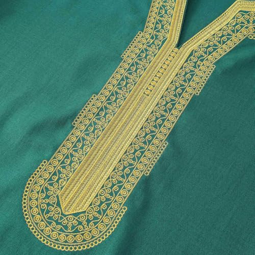 Abaya ensemble musulman homme avec poches et capuche pour la prière quotidienne