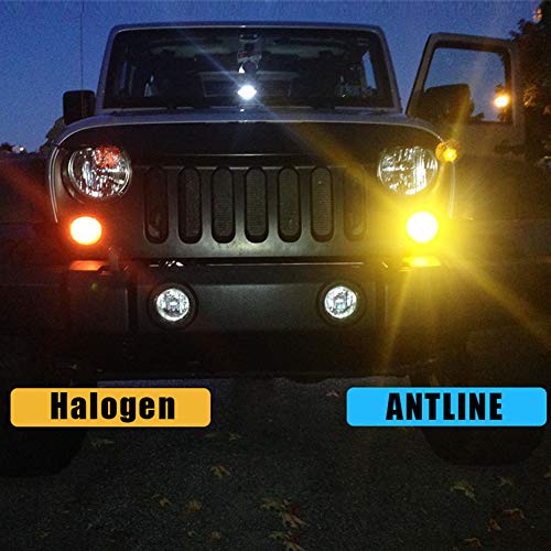 Antline Extremely Bright 3157 3156 3057 4057 4157 3157Ll 4157K 3057K 3457 21-Smd 1260 Lumens Led Bulb Replacement Amber Yellow For Car Turn Signal Blinker Side Marker Lights Bulbs (Pack Of 4) #TOP7