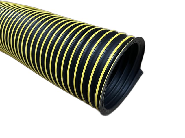 Flexaust 7 Feet of 8 Inch T7W Flexible Hose for Lawn Leaf Blower Vac Grass Catcher Bagger