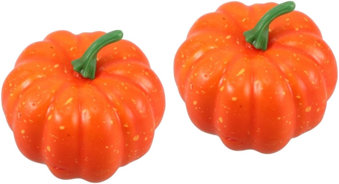GLEAVI 2pcs Cute Pumpkin Car Antenna Topper Easy to Install Vehicle Decoration for Halloween and Autumn Material Car Accessory for Fun and Festive Vibes