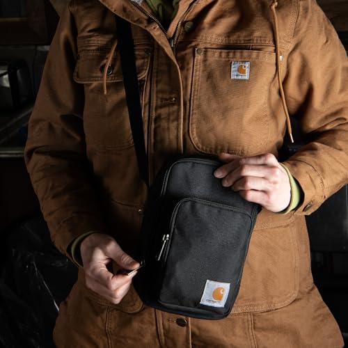 Image of Carhartt Crossbody Zip Bag, Durable, Adjustable Crossbody Bag with Zipper Closure for Men and Women