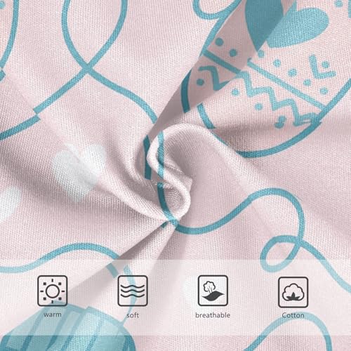 Girls' Breathable Triangle Panties Organic Underpants for Kids Knitted Mittens in Sizes 2T,3T, 4T, 5T, 6Y and 8Y3