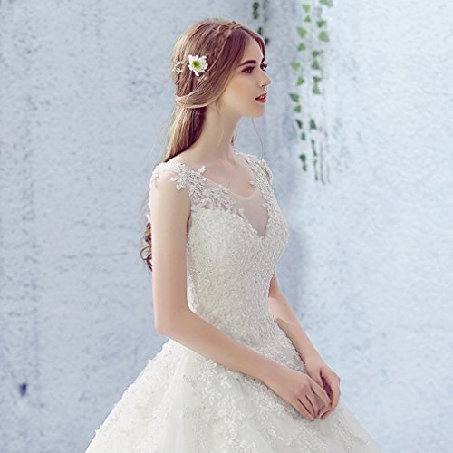 Robe de mariée en marbrure taille XL avec imprimé effet marbre unique